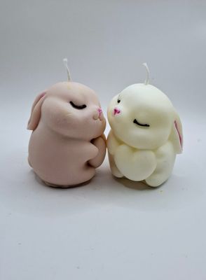 Tiere1 Hase mit Liebesherz