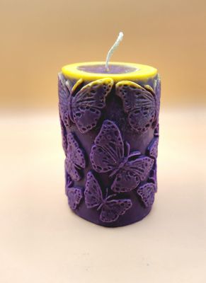 WSchmetterlingskerze