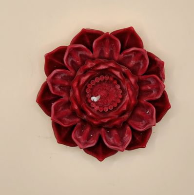 Blumen Teelicht groß