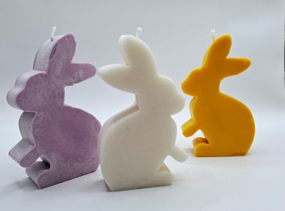 Kerze in Hasenform – Niedlicher Blickfang für jeden Anlass