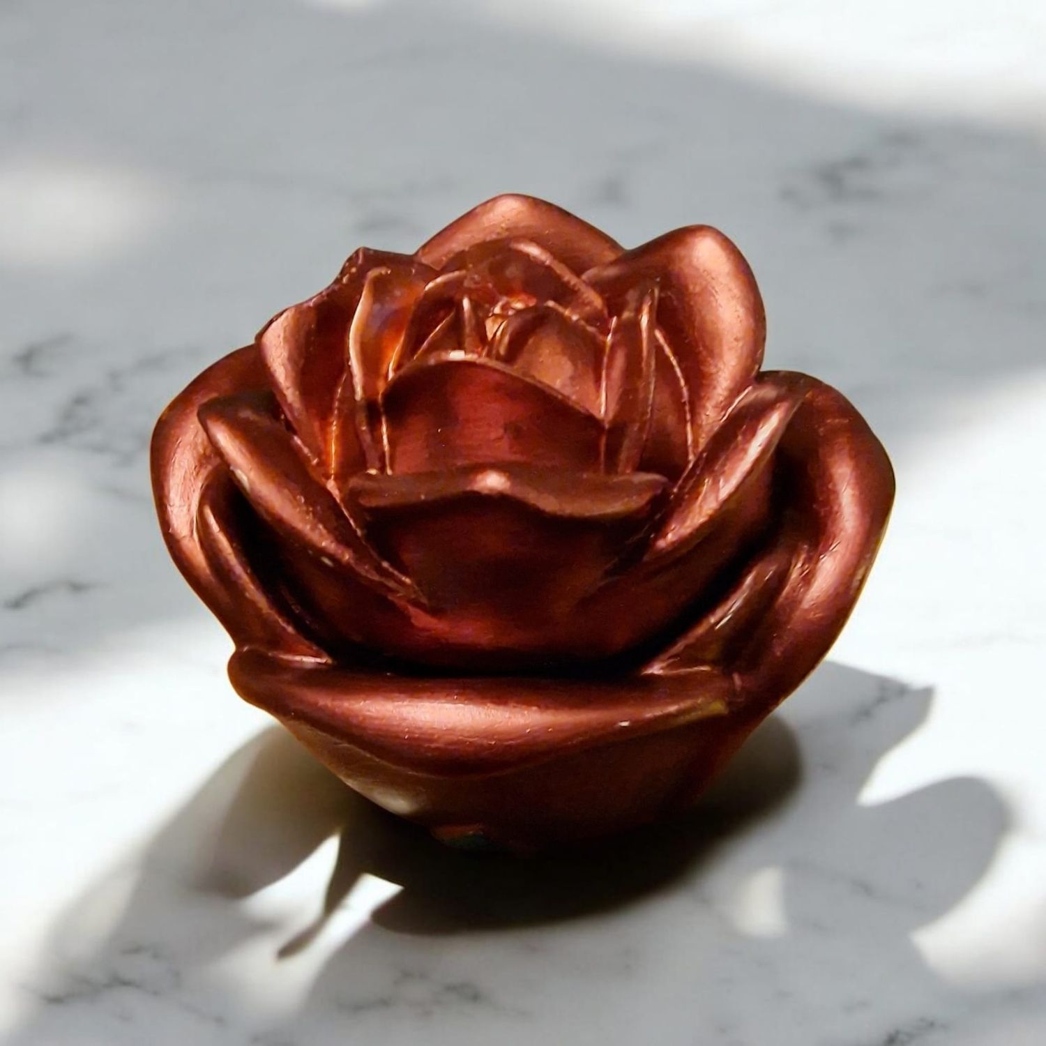 Zauberhafte Rosenschale inkl. Duftkerze