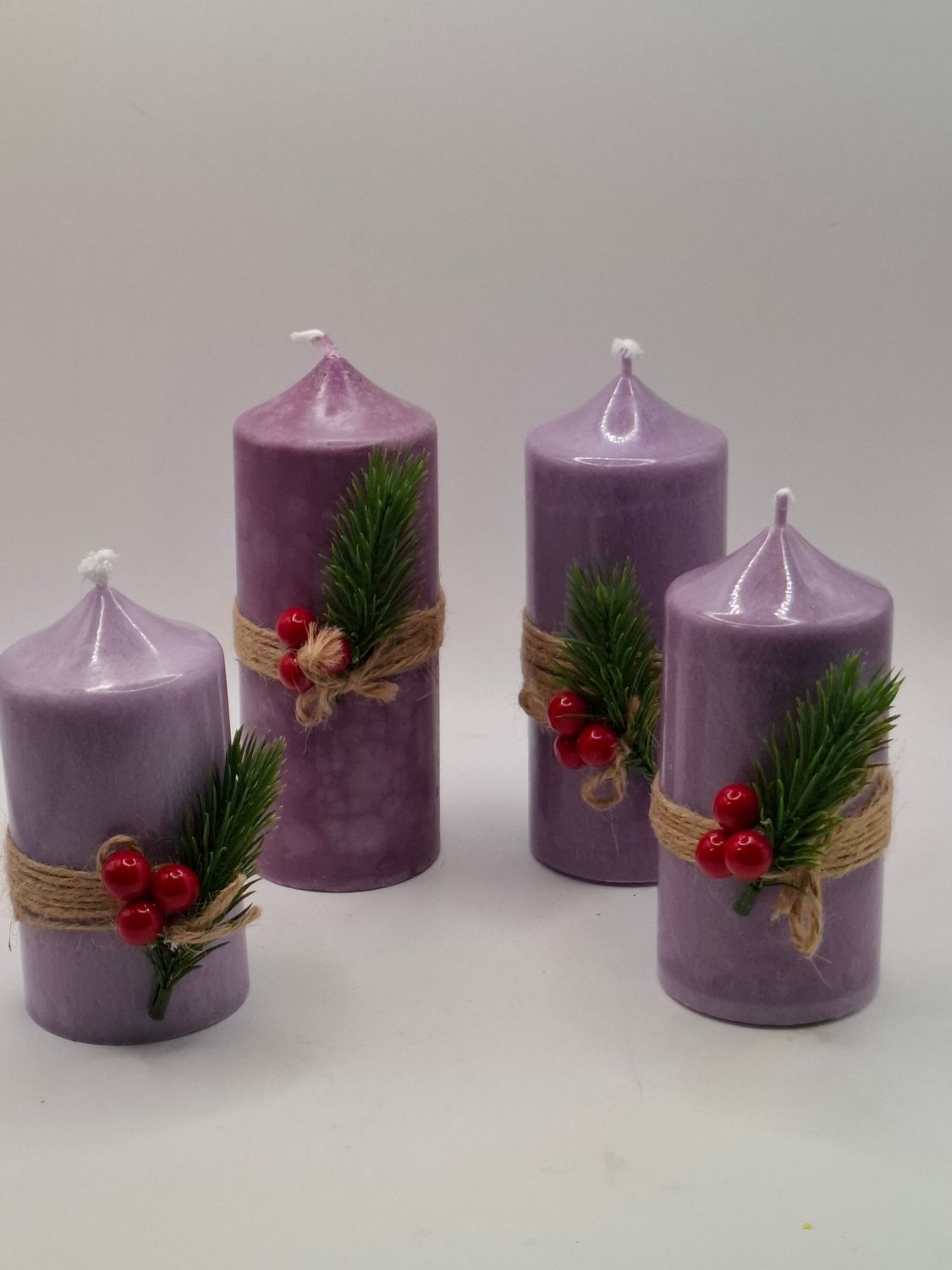 WE Kerzen zum Advent