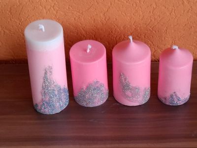 🕯️ Kerzenset aus 4 Kerzen – ideal für den Adventskranz
