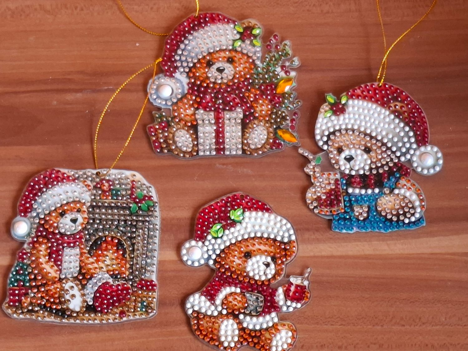 Diamondpaintinganhänger Bärchen