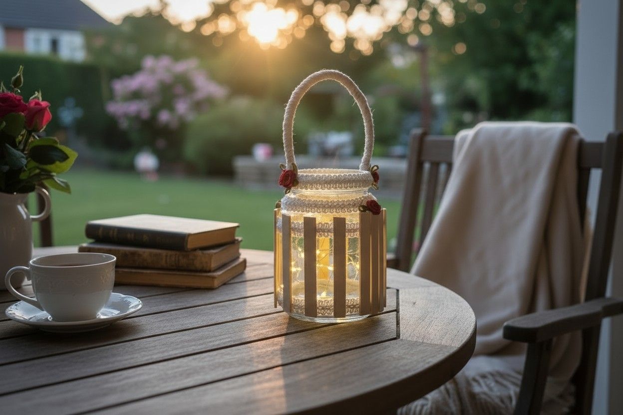 Wunderschönes Windlicht – stilvolle Lichtquelle für gemütliche Momente