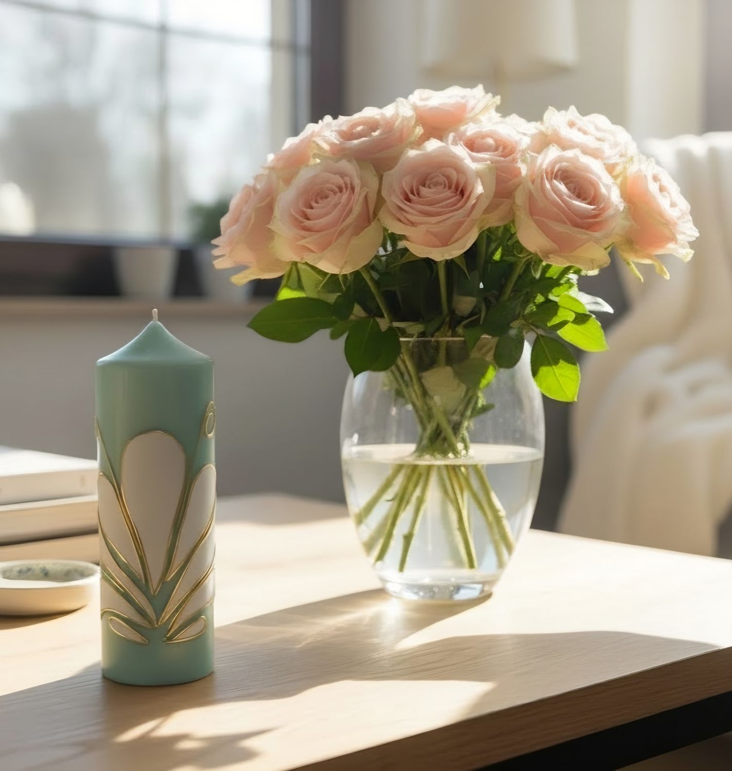 Wunderschöne Kugelkerze mit edler Deko – stilvolles Highlight für jede Wohn‑ und Festdekoration