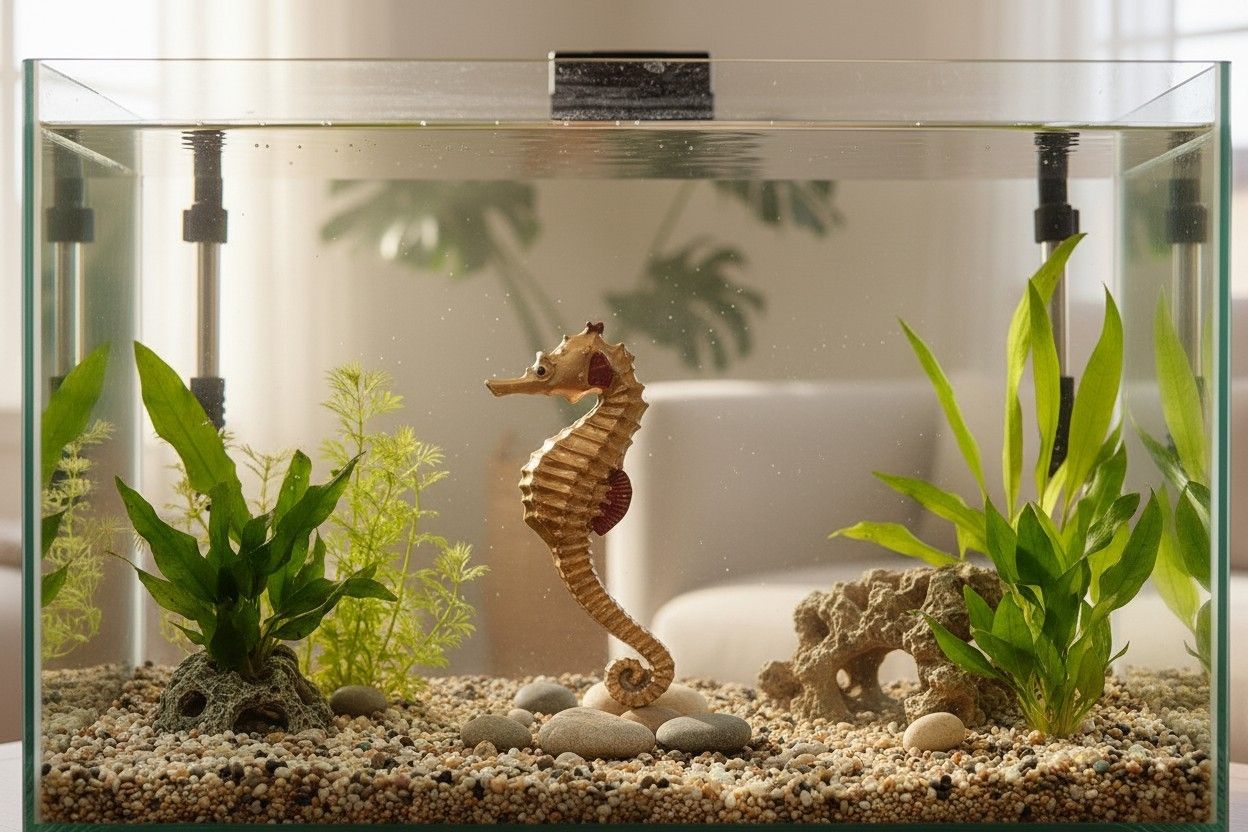 🐚🐴 Seepferdchen aus Gips – maritime Dekofigur mit oder ohne Magnet