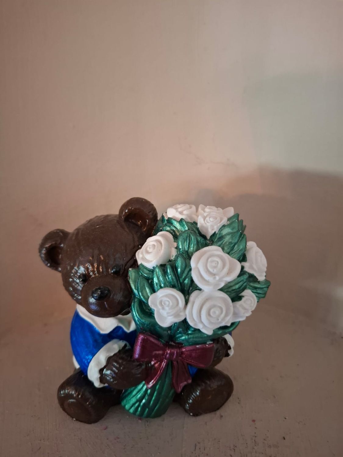 🧸💐Bärchen mit Blumenstrauß