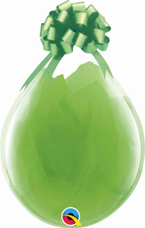 Qualatex 18&quot; round crystal clear balloons (25 bag)