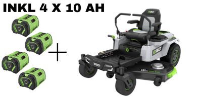 EGO ZT5201E-L Zero-Turn INKL 4 X 10 AH