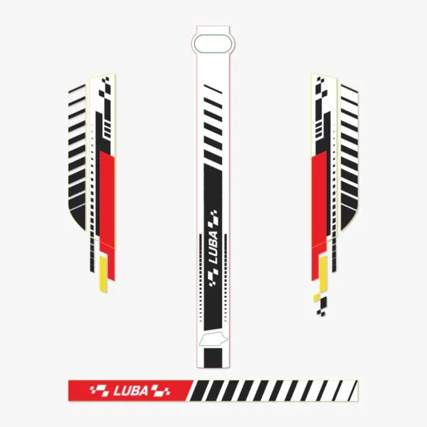 LUBA Formula One Car Sticker (LUBA2)