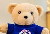 10 x 8  inch God Is Love Blue Teddy Bear Cute Stuffed Animals Soft