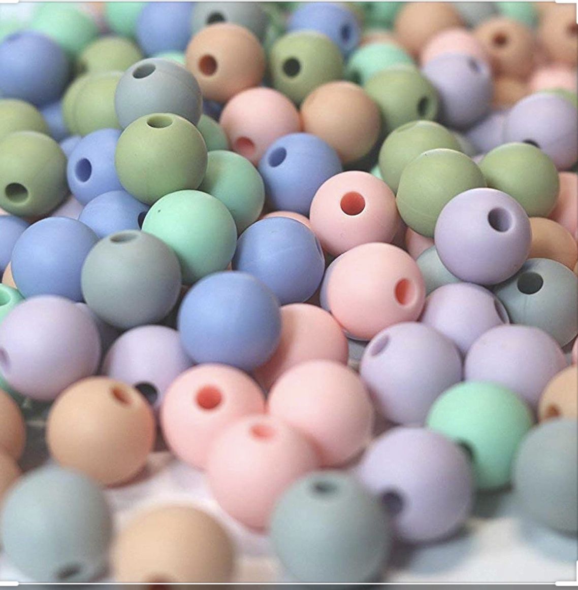 Grab Bag of 12MM Silicone Beads
