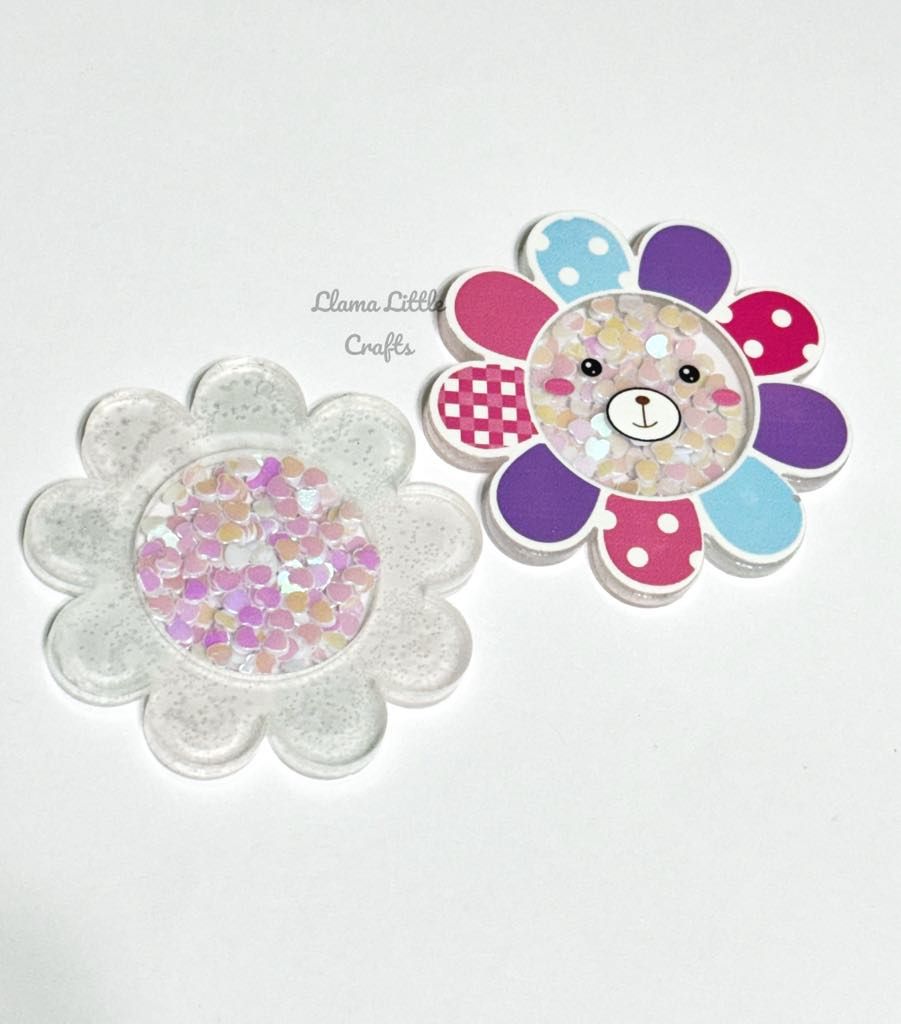 Flower Shaker Acrylic Topper