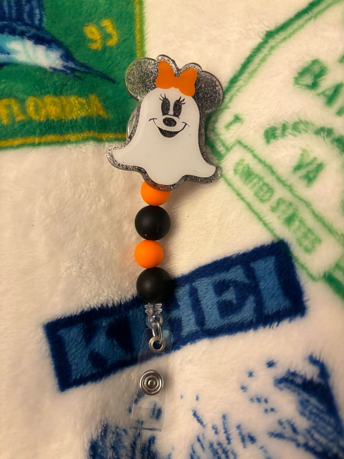 Minnie Mouse Ghost Badge Reel