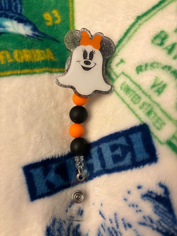 Minnie Mouse Ghost Badge Reel