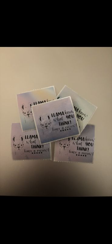 Custom Package Stickers