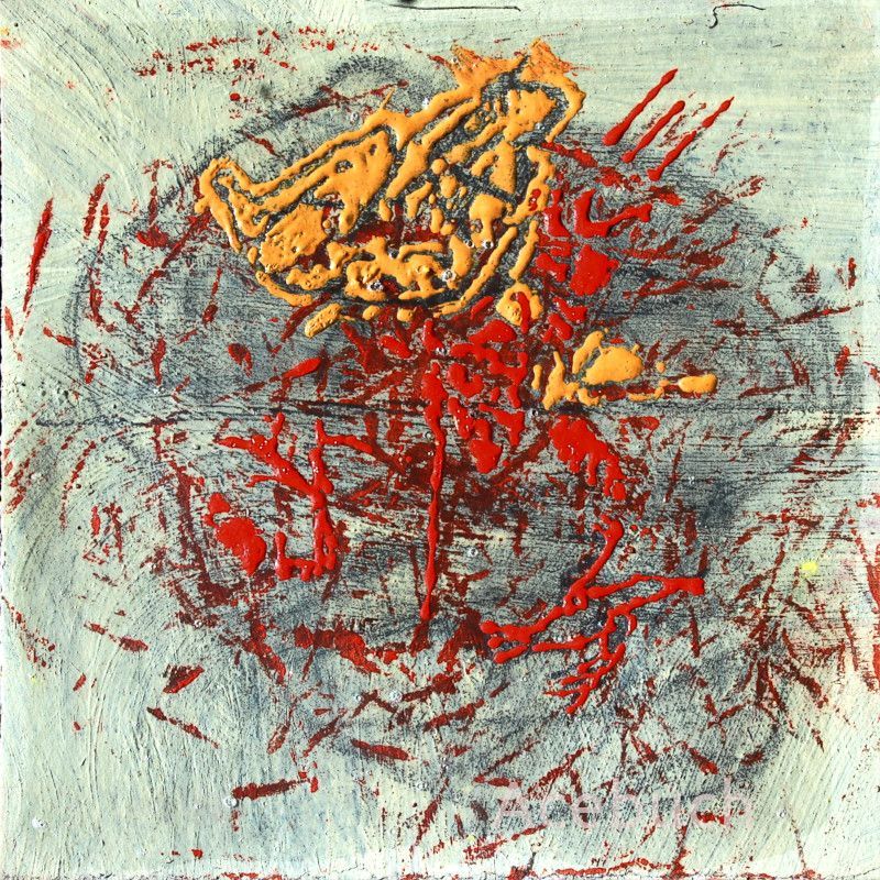 Cosmogonía inexistente 4 (100x100cm)