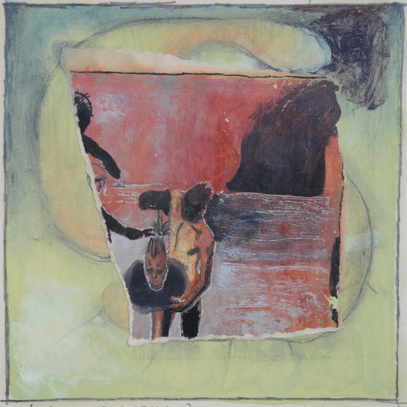 Cesura i cap de Sant Joan 3 (60x60cm)
