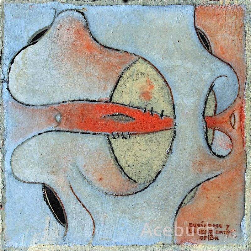 Cosmogonía inexistente 1 (100x100cm)