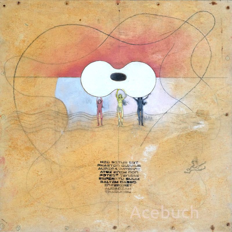 Aquí yace Faetón   (100x100cm)