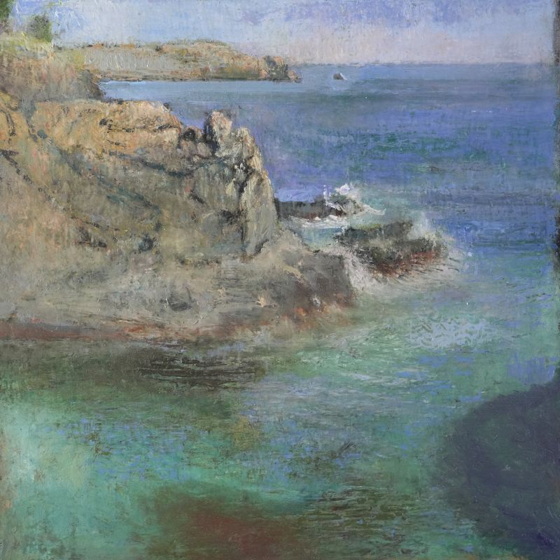 Impressionisme_1_(Cala Bramant-Llançà)(60x60cm).