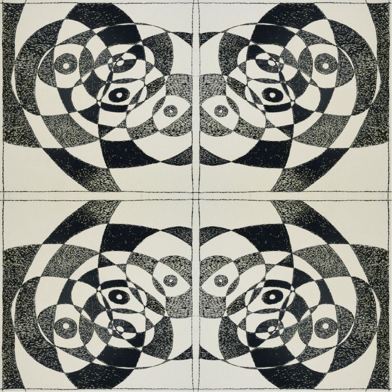 Geometría 10 (modular) (100x100cm).