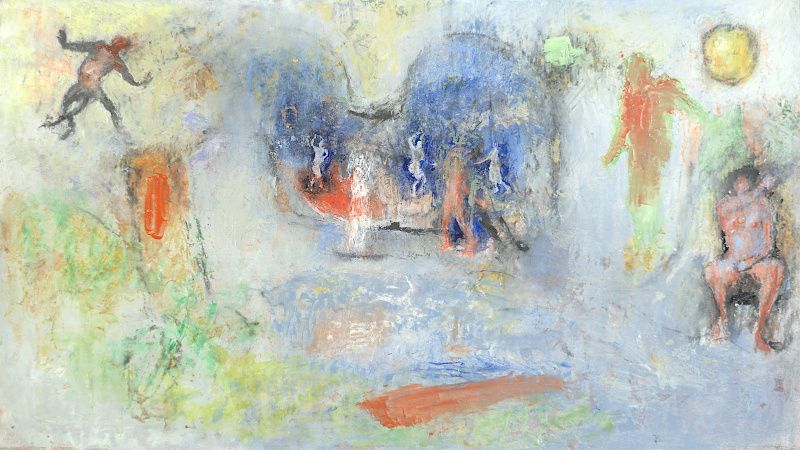 Tetis. Something like water  (64x36 cm)