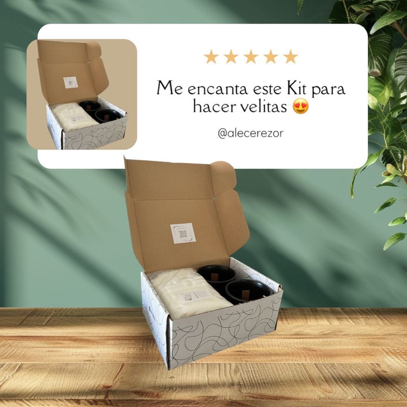 Kit para hacer velas premium
