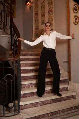The Black Canvass Pants