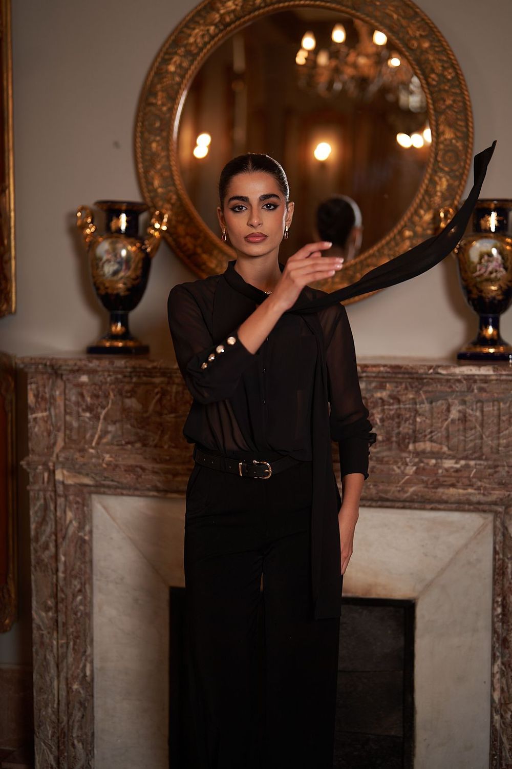 The Black Dove Chemise