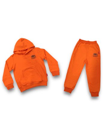 KIDS UNISEX JOGGER SET ORANGE