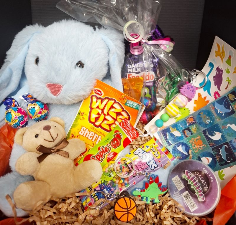 Kids Gift Box Hamper Blue Bunny