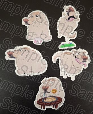 Koda the Labrador - 5pc Sticker Set
