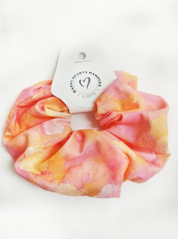 Scrunchie - Watercolour Peach