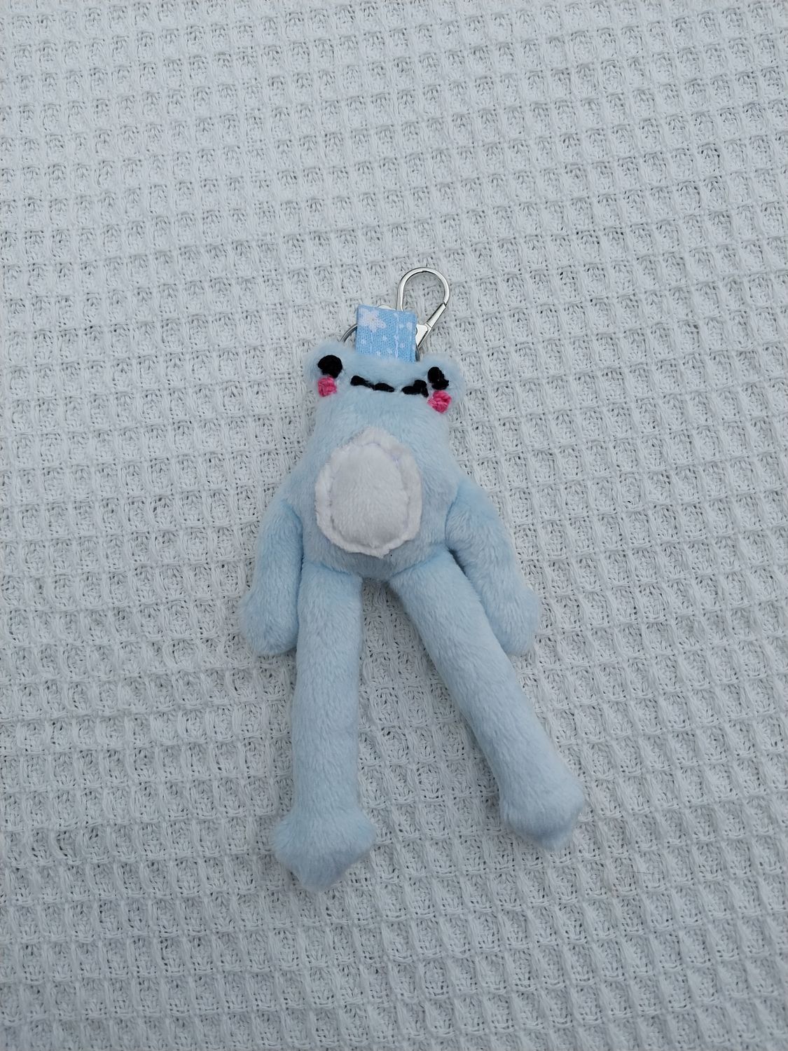 Frog Plush Keychain / Bag Accessory