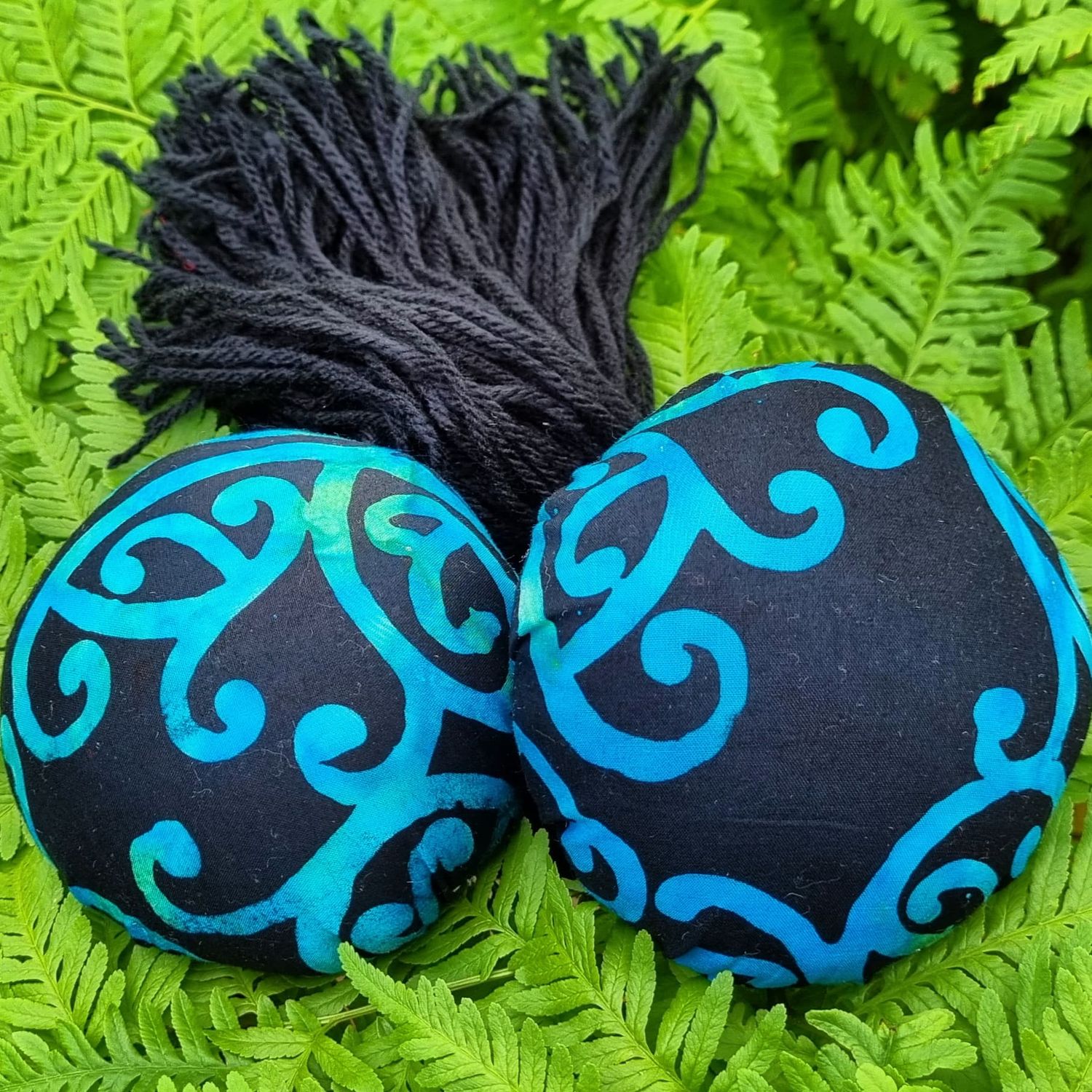 Short Poi - Aqua Koru