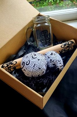 Black and White Gift Box