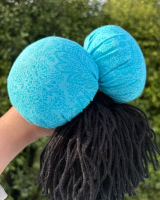 Short Poi - Blue Paisley