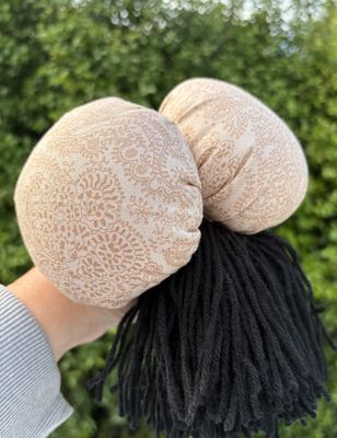 Short Poi - Tan Paisley