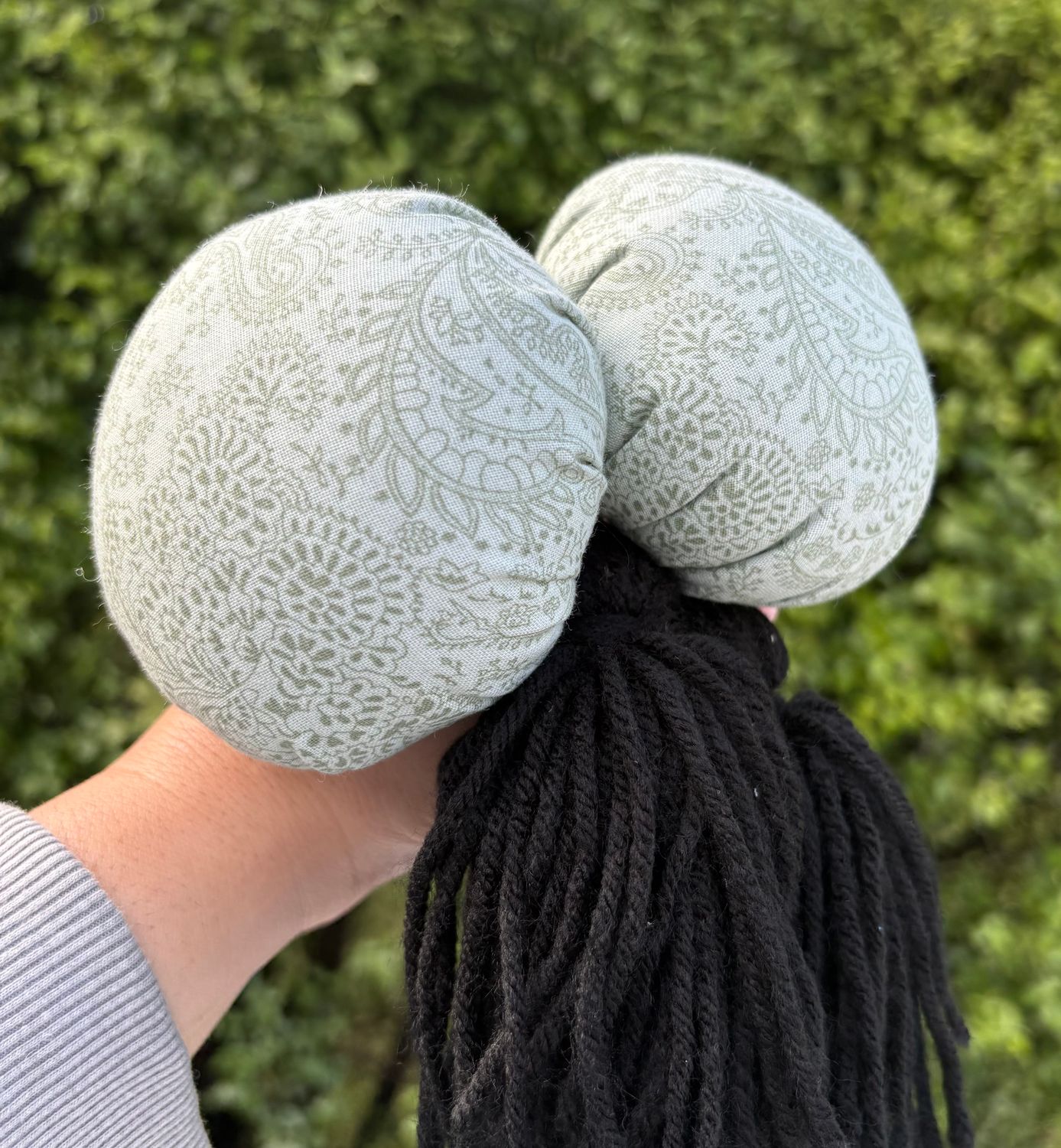 Short Poi - Grey Paisley