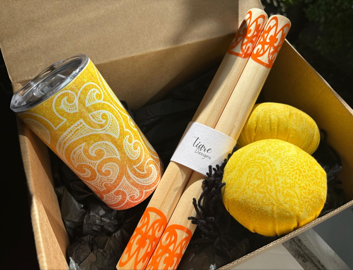 Yellow Tumbler Gift Box