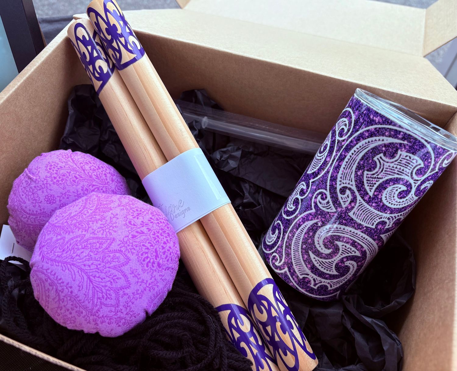 All Purple Tumbler Gift Box