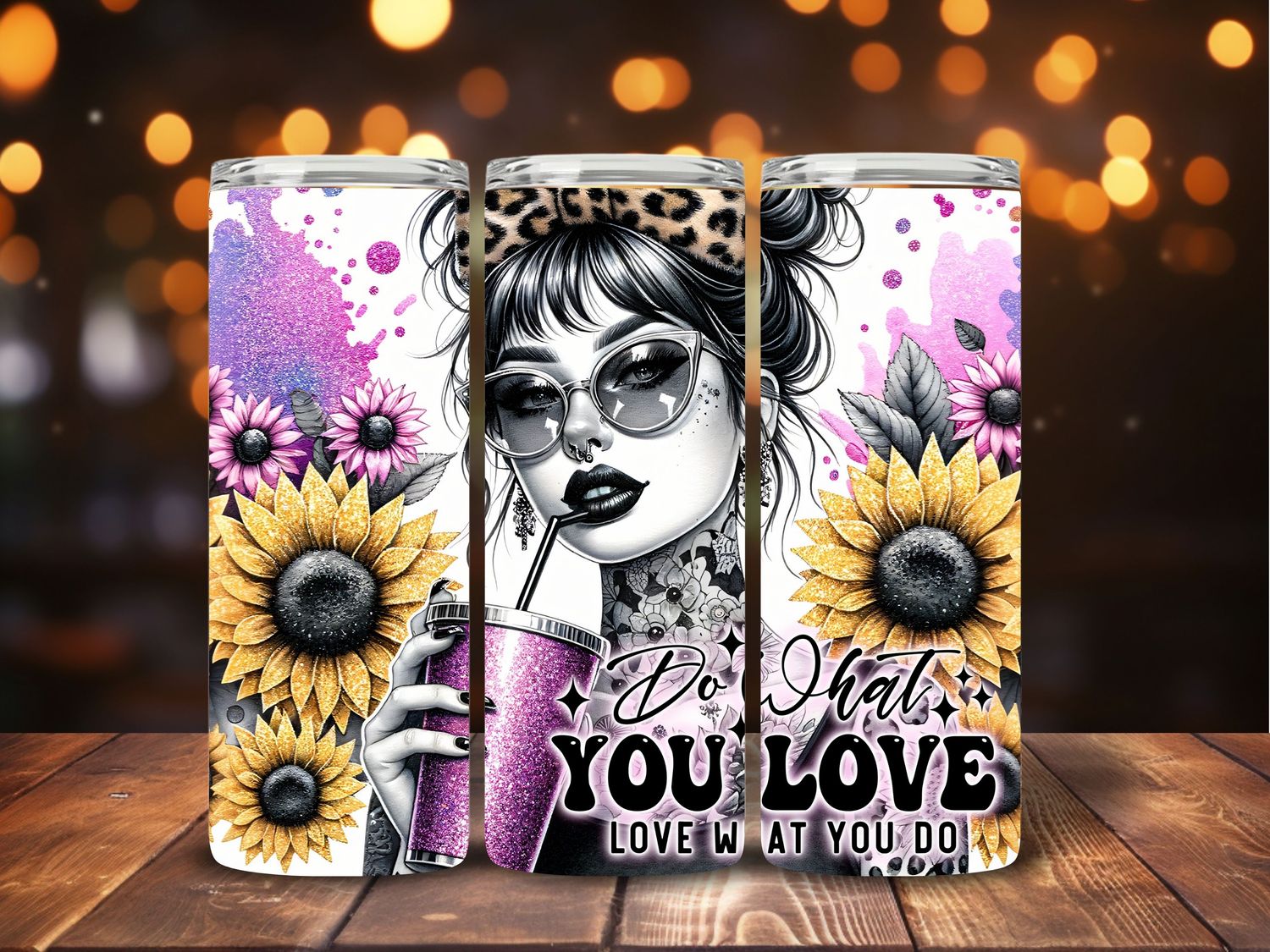 Do what you love, love what you do. 600ml Tumbler