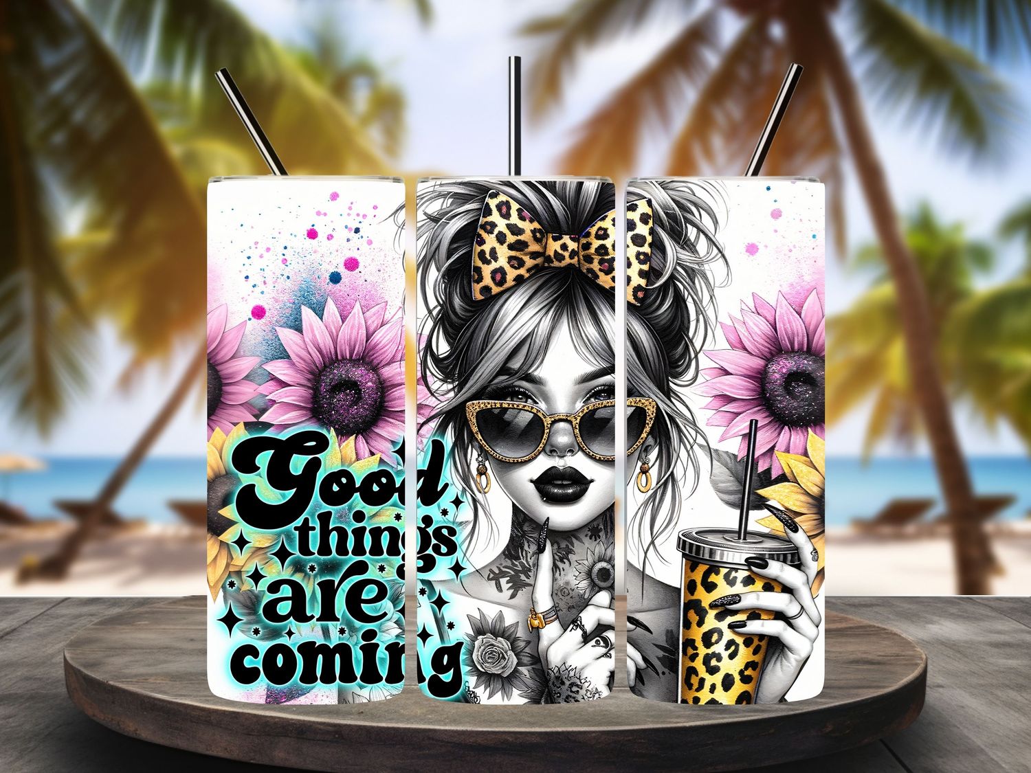 Good things are coming 600ml Tumbler