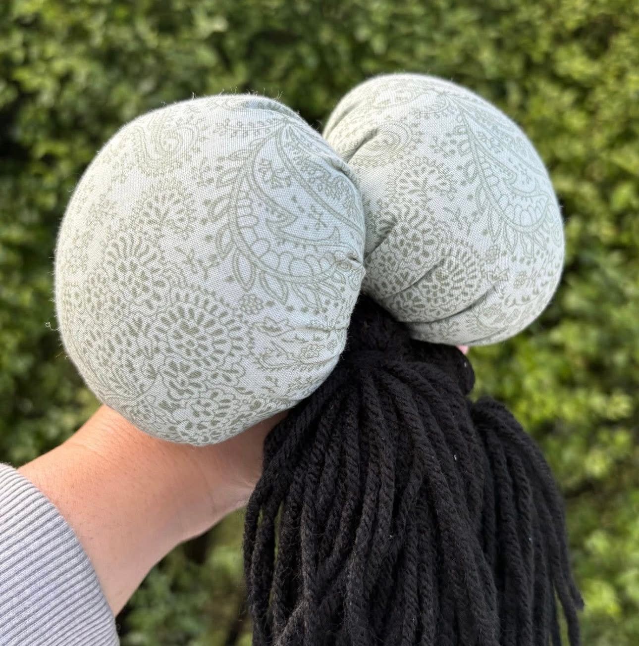 Grey Paisley - Short Poi