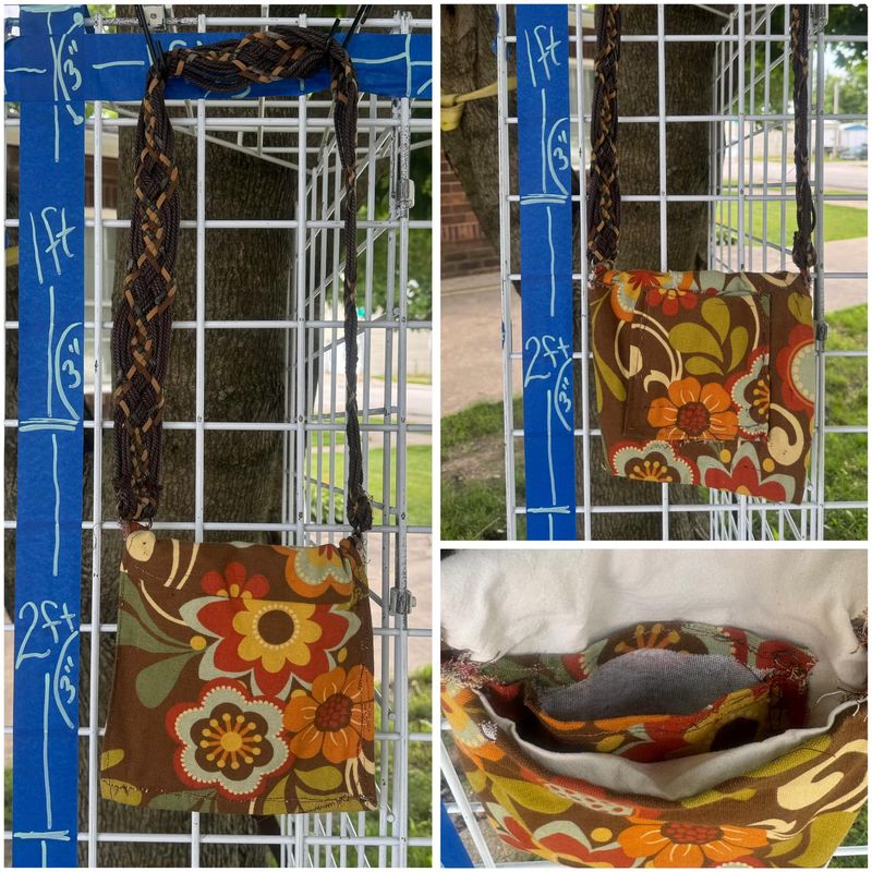 Upcycled Pillow Cover Purse