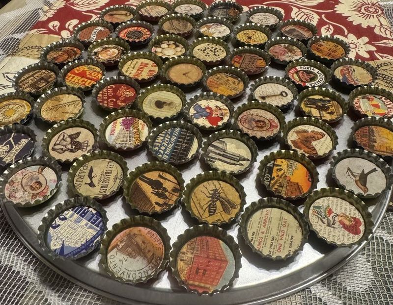 Bottle Cap  Magnet