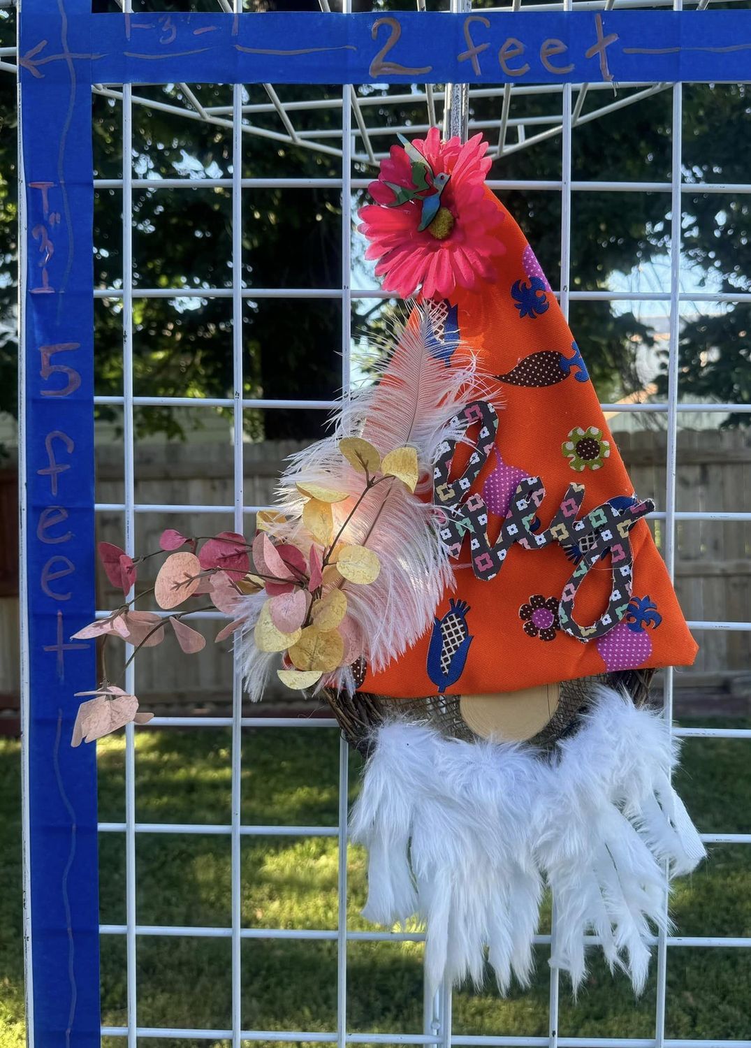 Hey Gnome Door Hanger