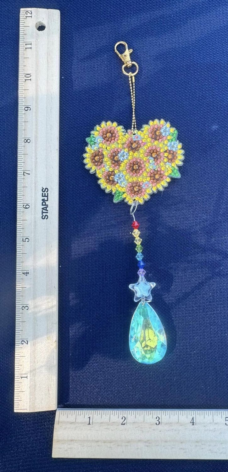 2-Sided Sun Catchers = Sunflowers